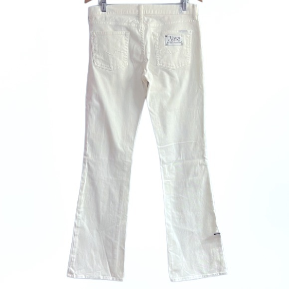 NWOT 7 for all mankind boot cut white jeans. - Picture 4 of 7